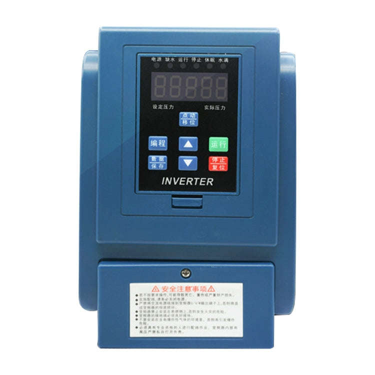 HY2-1500X 1.5KW 220V Single-phase Input Single-phase Output Constant Pressure Water Supply Invert...