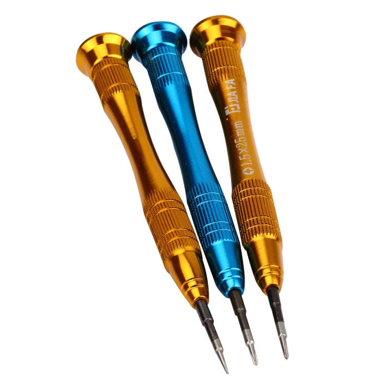 tlye 658 3 in 1 Pentagonal Precision Metal Screwdriver, Overall Length: 12.5cm, 3 in 1