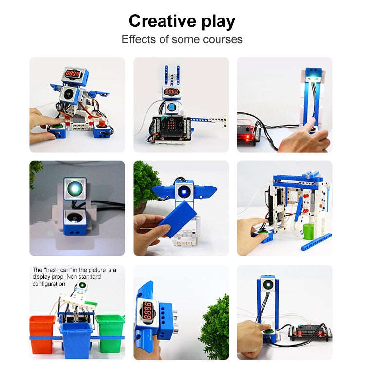 Yahboom Building Block Sensor Module Kit, Compatible with Micro:bit V2/V1.5 Arduino UNO Raspberry...