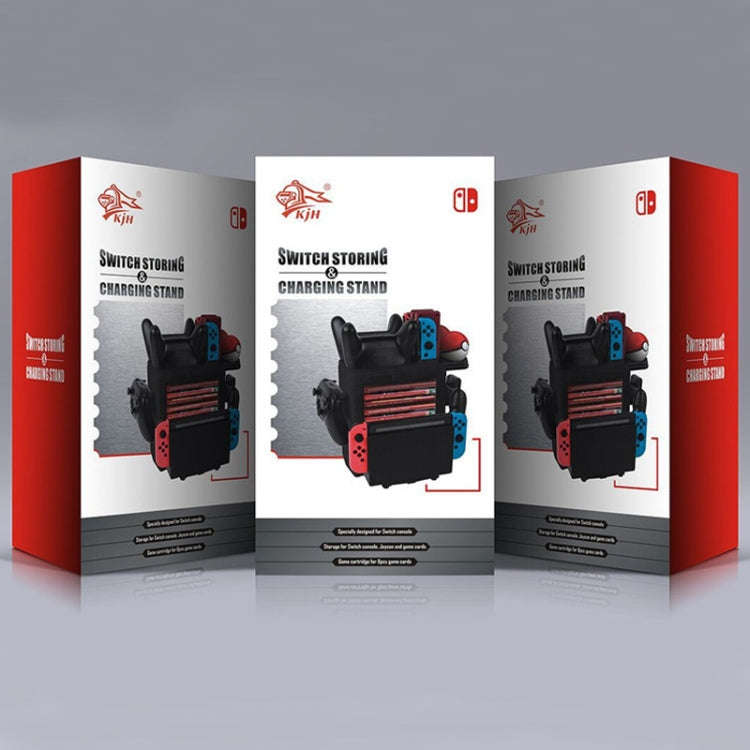 KJH Multi-function Bracket Handle Charging Base Receiving Frame for Nintendo Switch, KJH-SWITCH-27