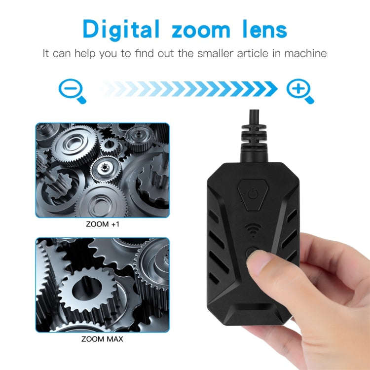 F230 IP68 Waterproof Autofocus WIFI Endoscope Inspection Camera, Length: 10m, Lens Diameter: 14mm...