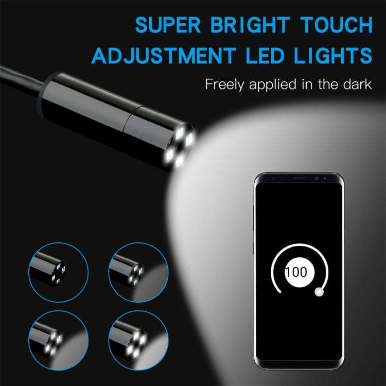 F230 IP68 Waterproof Autofocus WIFI Endoscope Inspection Camera, Length: 10m, Lens Diameter: 14mm...