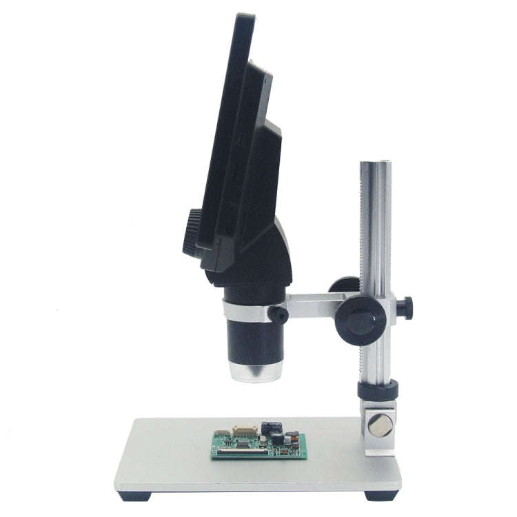 G1200 7 inch LCD Screen 1200X Portable Electronic Digital Desktop Stand Microscope, UK Plug, No B...