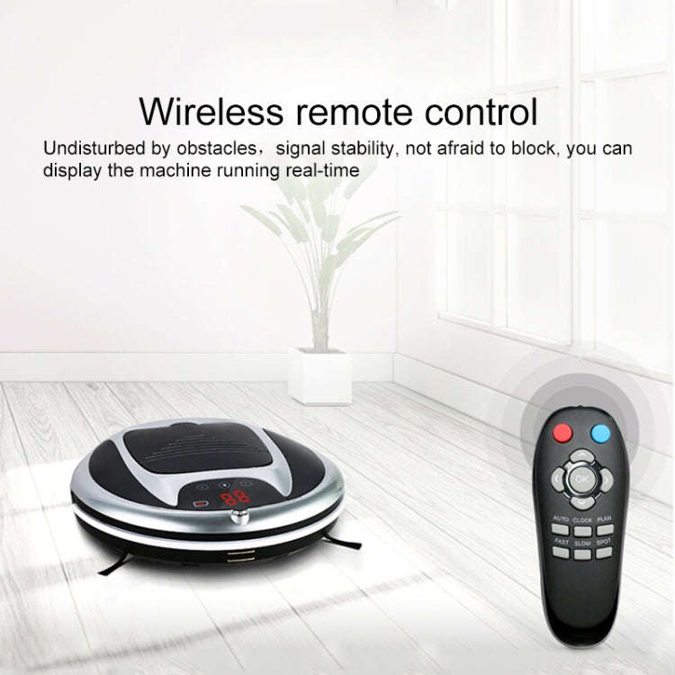 FD-3RSW(IB)CS 800Pa Suction Smart Household Vacuum Cleaner Clean Robot with Remote Control, FD-3R...