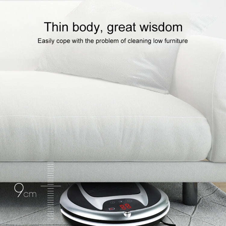 FD-3RSW(IB)CS 800Pa Suction Smart Household Vacuum Cleaner Clean Robot with Remote Control, FD-3R...