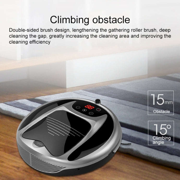 FD-3RSW(IB)CS 800Pa Suction Smart Household Vacuum Cleaner Clean Robot with Remote Control, FD-3R...
