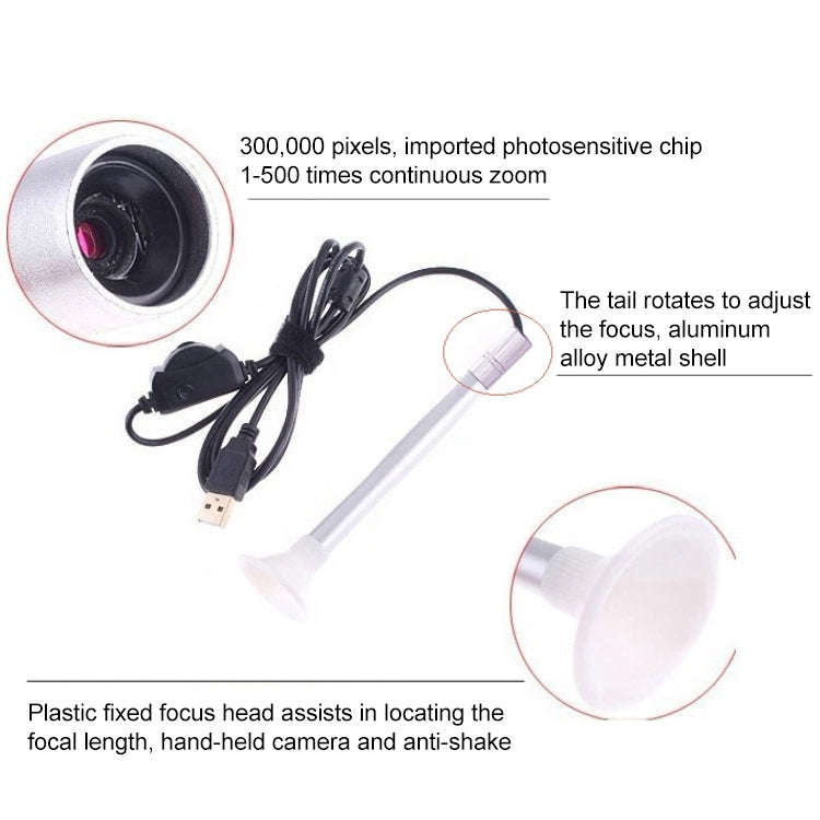 Supereyes B005 Digital Electronic Endoscope Industrial Stamp Insect Mites Magnifying Glass, B005