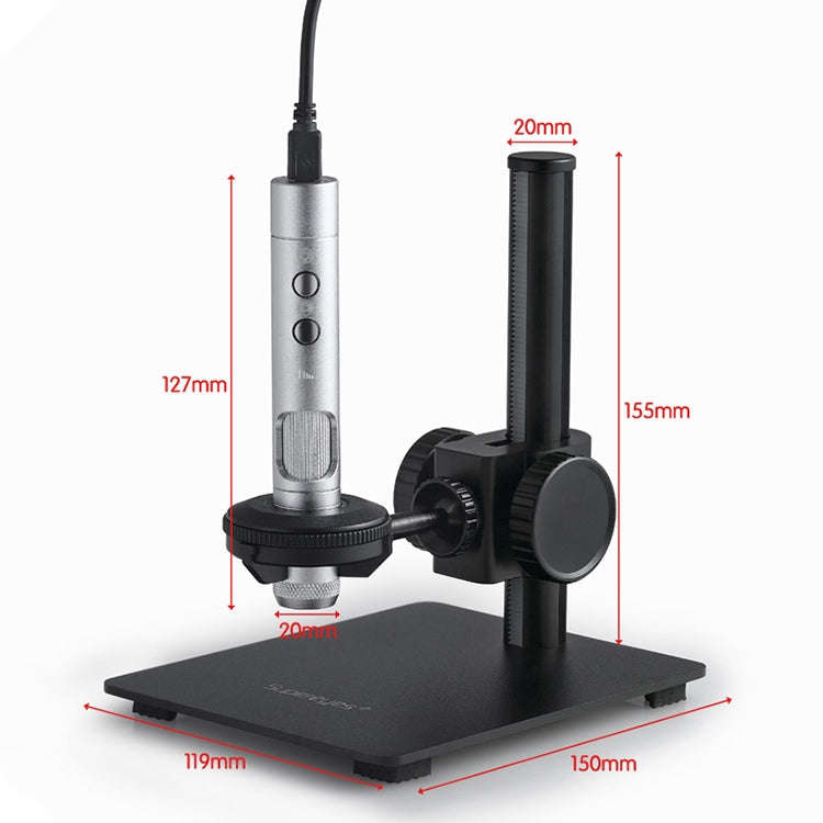 Supereyes B011 HD Digital Electronic Microscope Industrial Mobile Phone Repair Magnifying Glass, ...