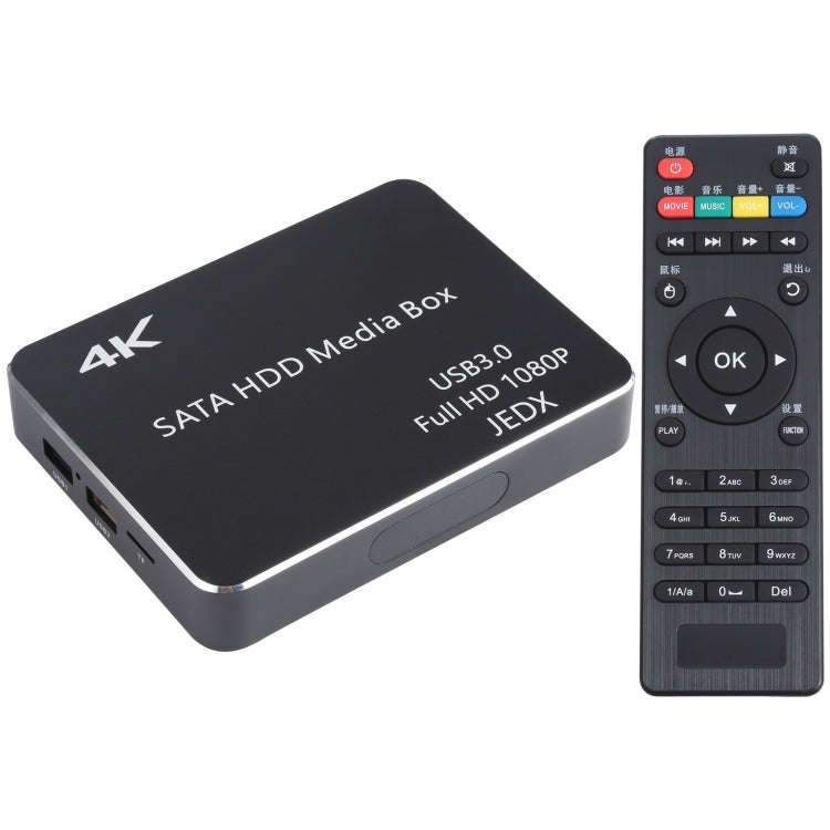 X8 UHD 4K Android 4.4.2 Media Player TV Box wtih Remote Control, RK3229 Quad Core up to 1.5GHz, R...