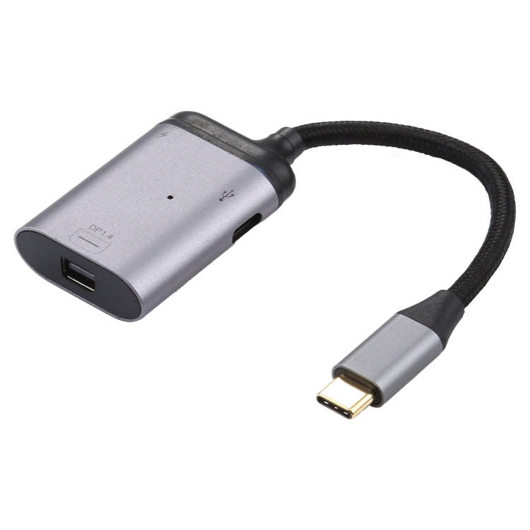 4K USB-C / Type-C to Mini DisplayPort 1.4 + PD Data Sync Adapter Cable, Type-C to Mini DP