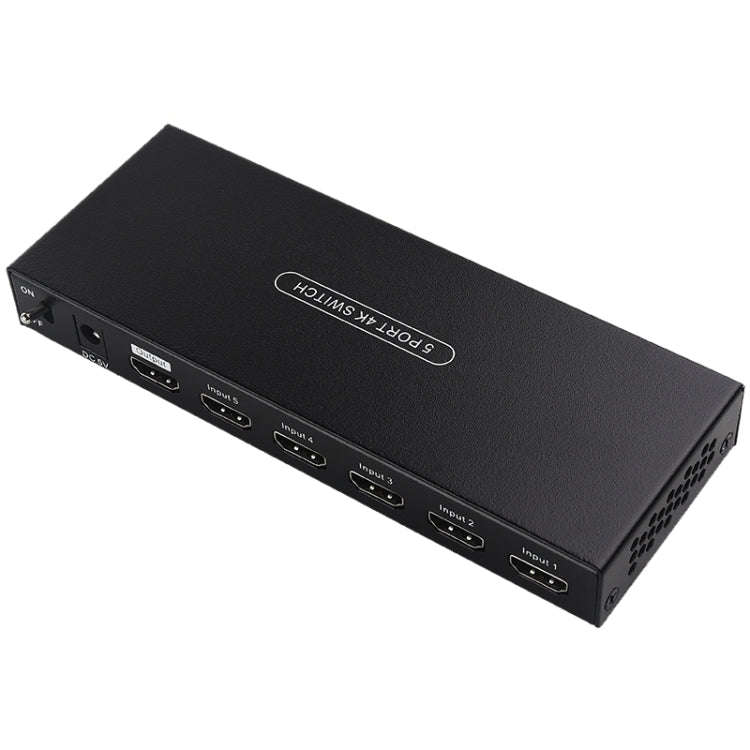 Measy SWH4651 4K 60Hz 5 In 1 Out HDMI Converter Switcher, Plug Type: US Plug, US Plug