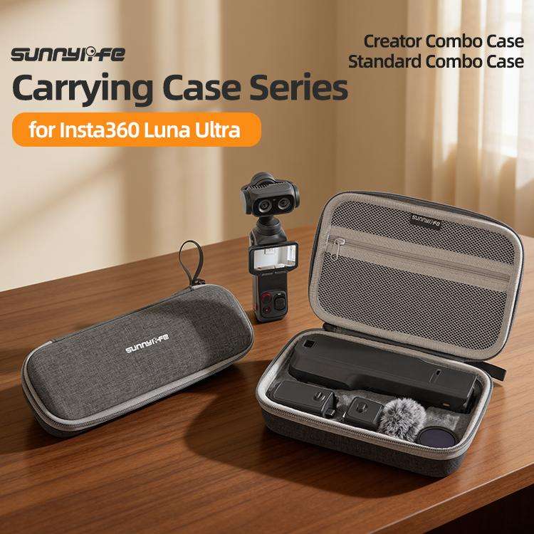 For Insta360 Luna Ultra Sunnylife Mini Carrying Case Handbag Creator Combo Bag, LU-B262