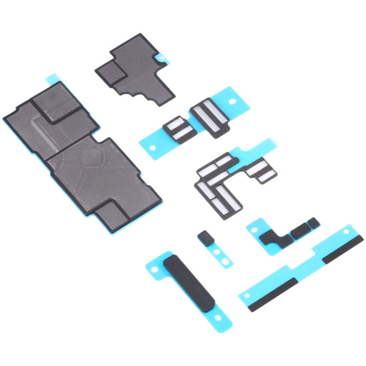 For iPhone 14 Pro Max 10pcs Mainboard Sponge Foam Pads + Heat Sink Graphite Sticker, For iPhone 1...