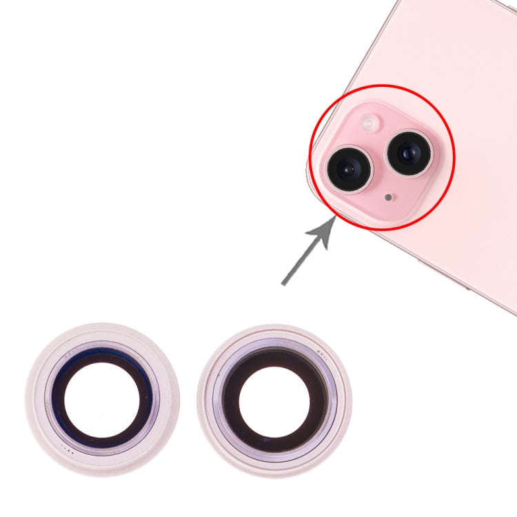 For iPhone 15 / 15 Plus 1set Camera Lens Cover, For iPhone 15 / 15 Plus, For iPhone 15 / 15 Plus ...