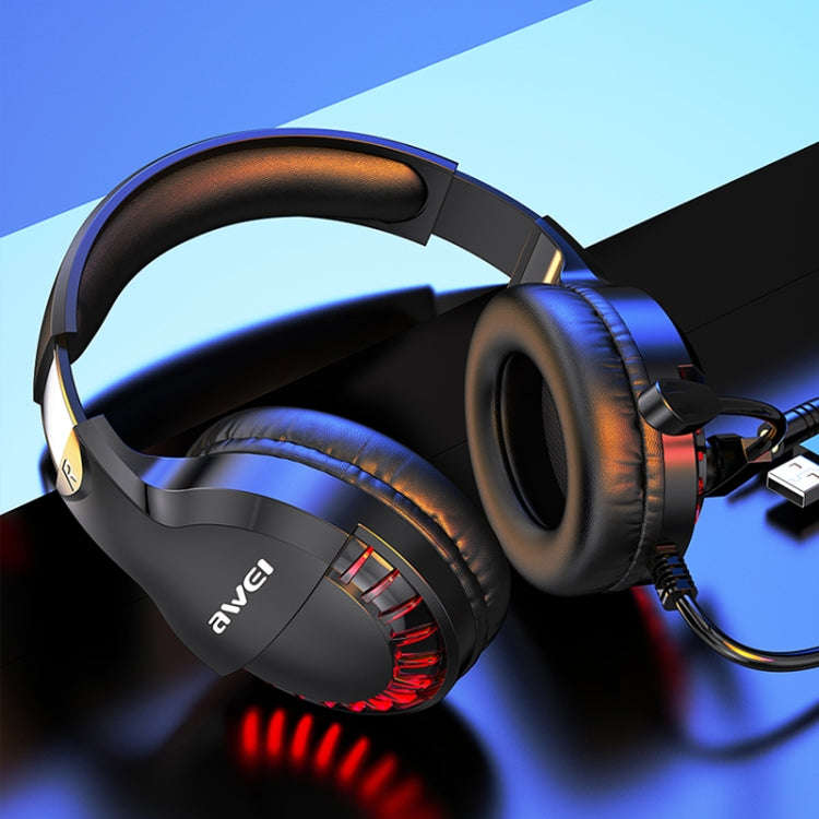 AWEI ES-770i Adjustable E-sports Gaming Headset with Mic