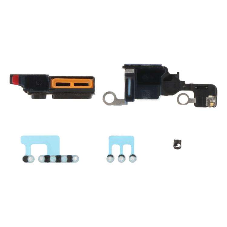 For iPhone 16 Pro 5 in 1 Speaker Dustproof Mesh Set, For iPhone 16 Pro