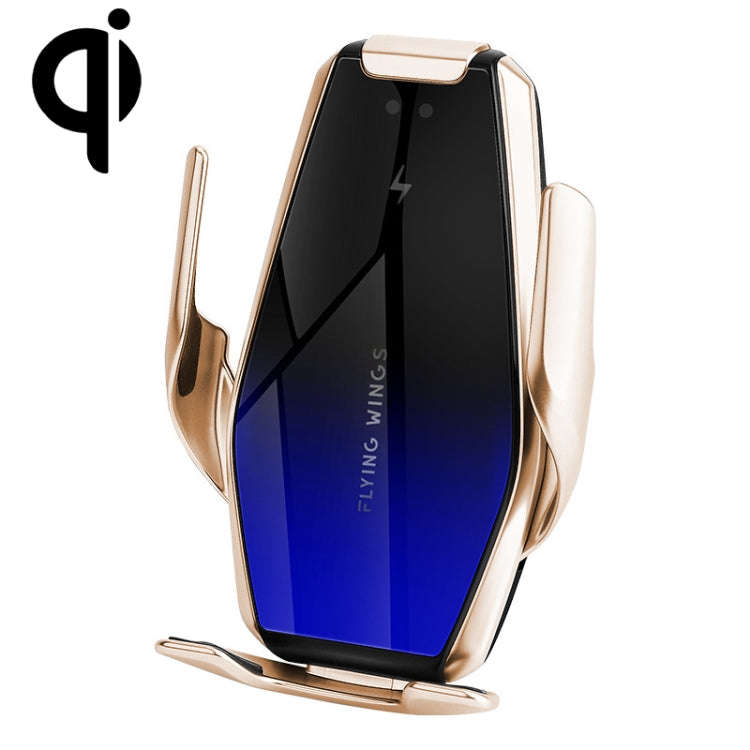 S7 15W QI 360 Degree Rotatable Infrared Induction Car Air Outlet Wireless Charging Mobile Phone H...