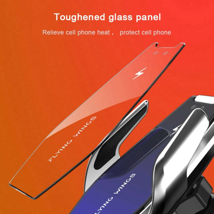 S7 15W QI 360 Degree Rotatable Infrared Induction Car Air Outlet Wireless Charging Mobile Phone H...