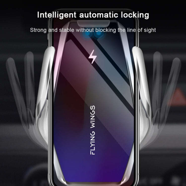 S7 15W QI 360 Degree Rotatable Infrared Induction Car Air Outlet Wireless Charging Mobile Phone H...