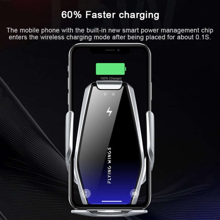 S7 15W QI 360 Degree Rotatable Infrared Induction Car Air Outlet Wireless Charging Mobile Phone H...