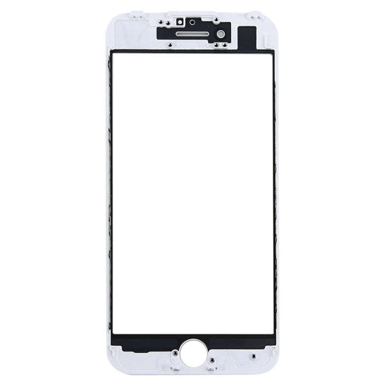 Front Screen Outer Glass Lens with Front LCD Screen Bezel Frame for iPhone 7 , For iPhone 7 (Frame)