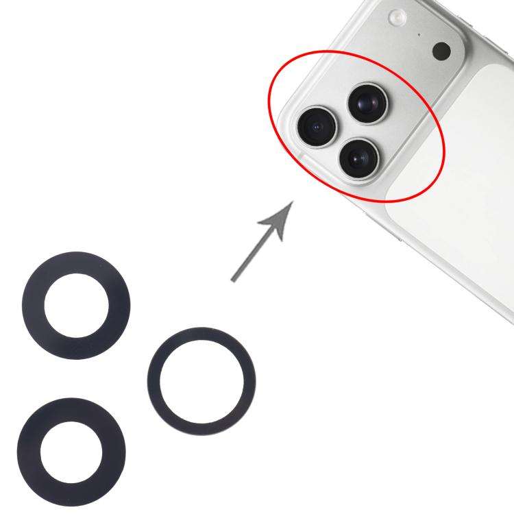 For iPhone 17 Pro Back Camera Lens Set, For iPhone 17 Pro