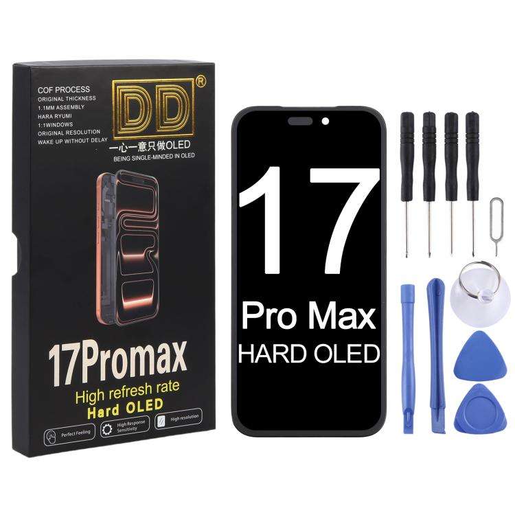 For iPhone 17 Pro Max DD Hard OLED Screen, For iPhone 17 Pro Max(Hard LCD)