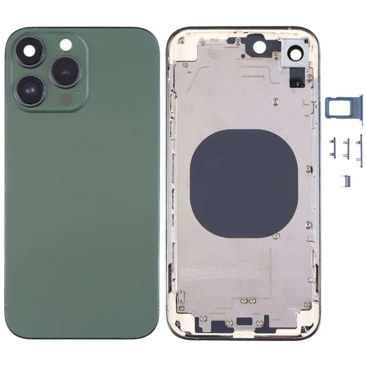 Electroplated Frame Back Housing Cover with Appearance Imitation of iP13 Pro for iPhone XR, for i...