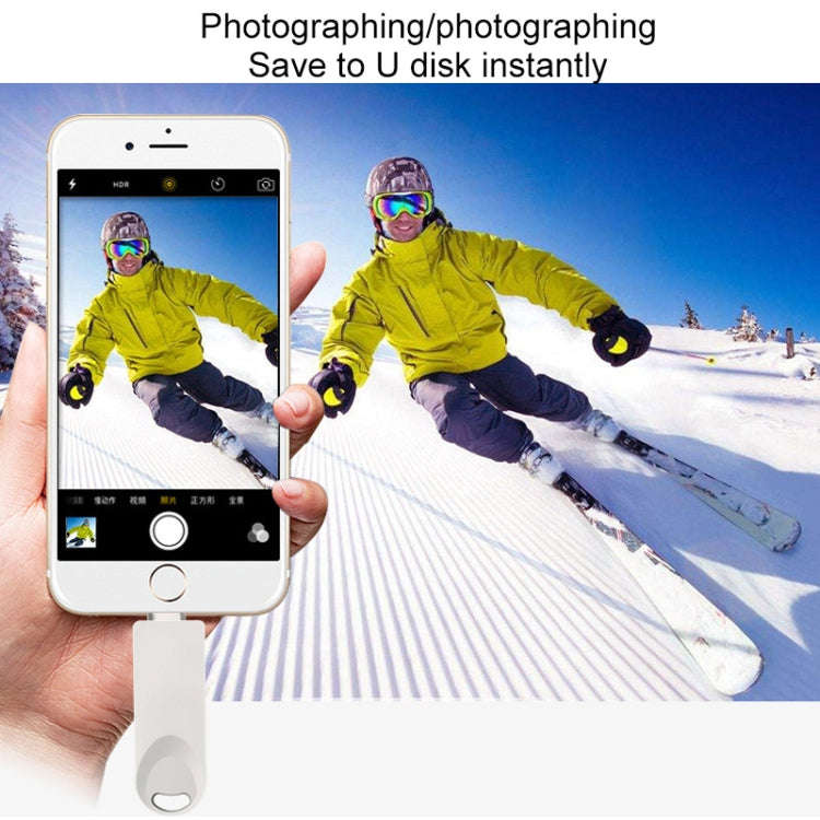 S29 3 in 1 64GB Micro USB + USB + 8 Pin Interface Metal Twister Flash Disk, 64GB