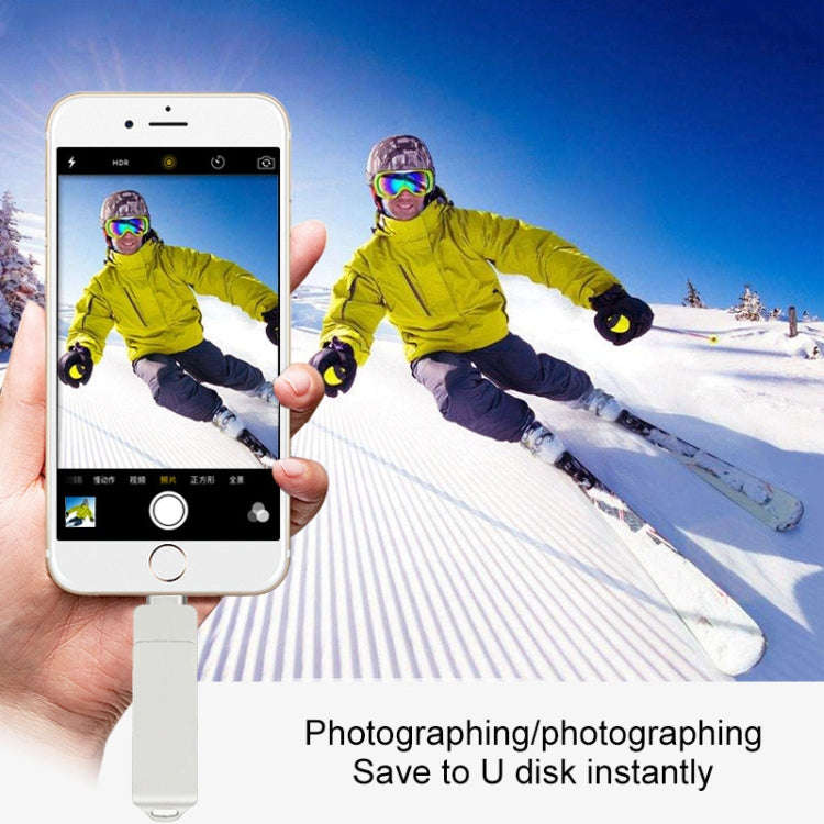 S31 3 in 1 64GB Micro USB 2.0 + USB-C / Type-C + 8 Pin Interface Metal Twister Flash Disk, 64GB