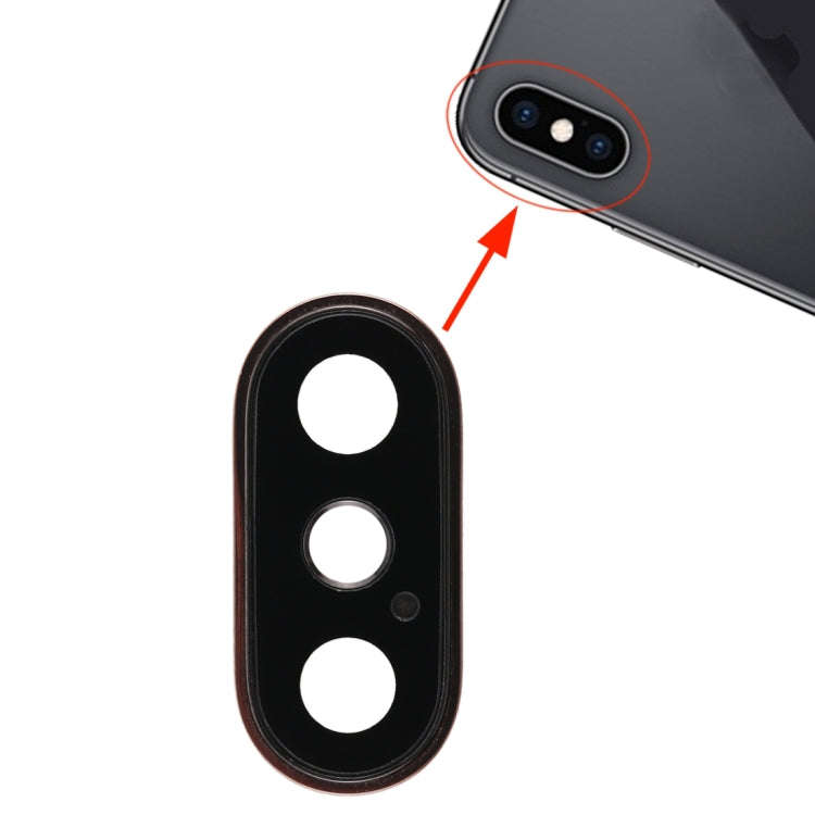 Back Camera Bezel with Lens Cover for iPhone XS / XS Max, For iPhone  XS / XS Max, For iPhone XS ...