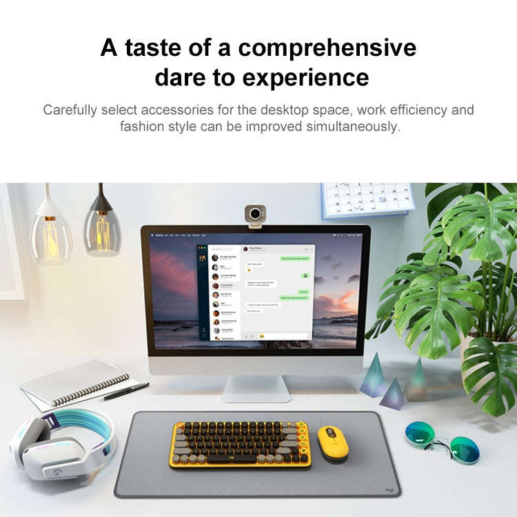 Logitech POP KEYS Round Button Bluetooth Mechanical Keyboard
