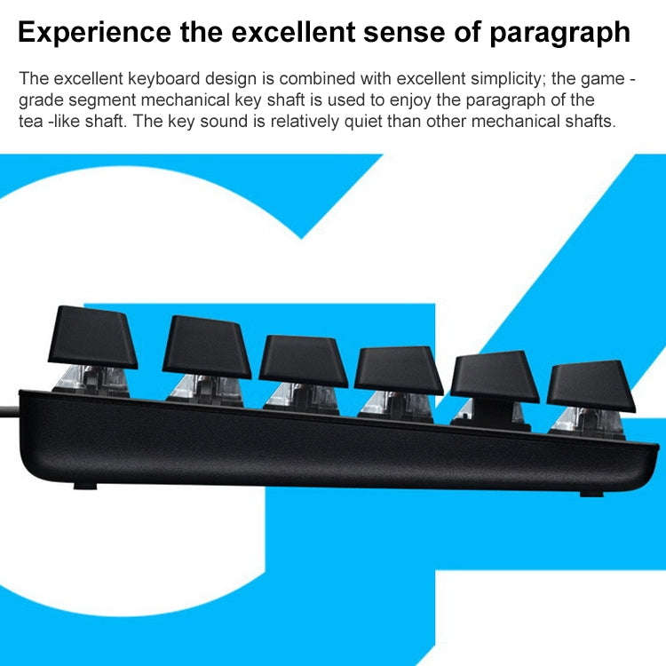 Logitech G412 SE Wired Game 104-key Mechanical Silent Keyboard, G412 SE