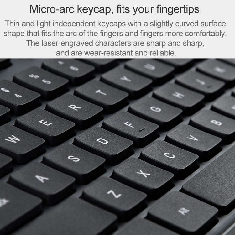 Original Xiaomi 2.4GHz Wireless Keyboard + Mouse Set for Notebook Desktop Laptop, Gen2