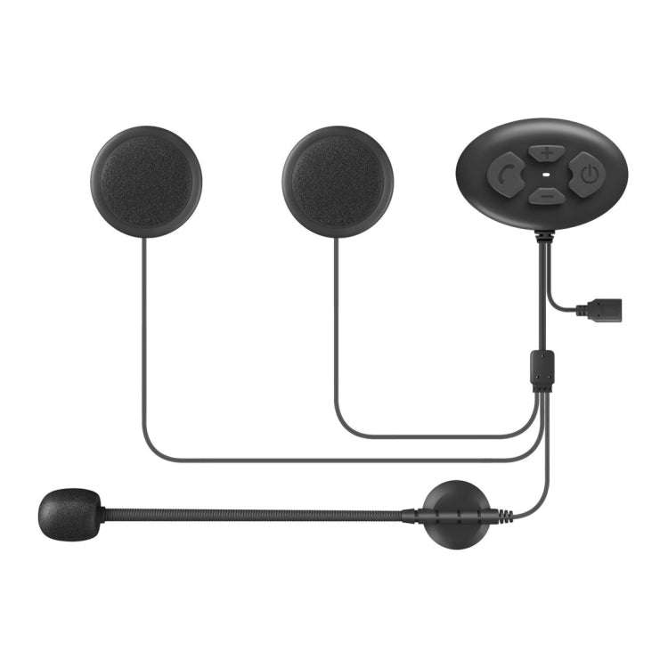 Dier DK11 800m Helmet Wireless Bluetooth Headset 5.0 Waterproof Double Motorcycle Call headset, DK11