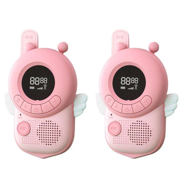 adj-847 Cartoon Bee-shaped Children Walkie-talkie Wireless 3km Call Outdoor Parent-child Interact...