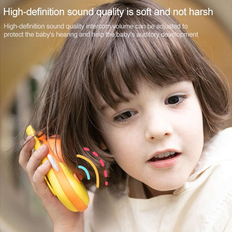 adj-847 Cartoon Bee-shaped Children Walkie-talkie Wireless 3km Call Outdoor Parent-child Interact...