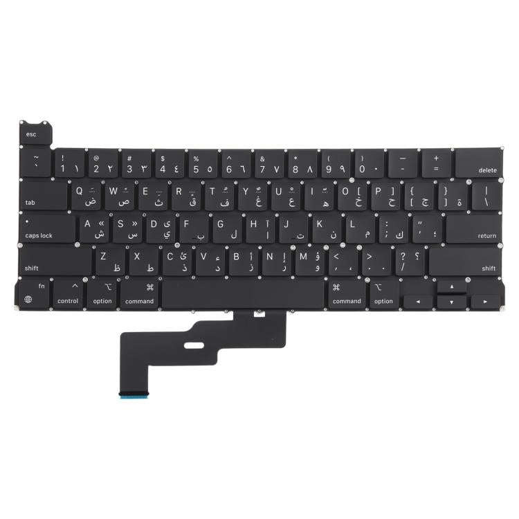 For MacBook Pro Retina 13 inch M1 A2338 Small Carriage Return Arabic Version Keyboard, A2338  (Ar...