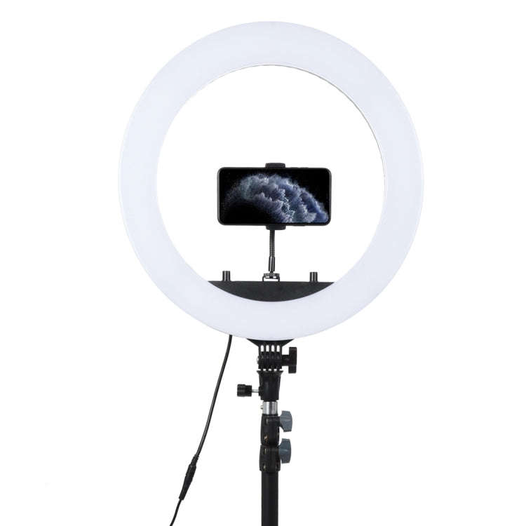 18 inch 55W Two-speed Dimmable Anchor Photography Self-timer LED Ring Fill-in Light with Tripod, ...
