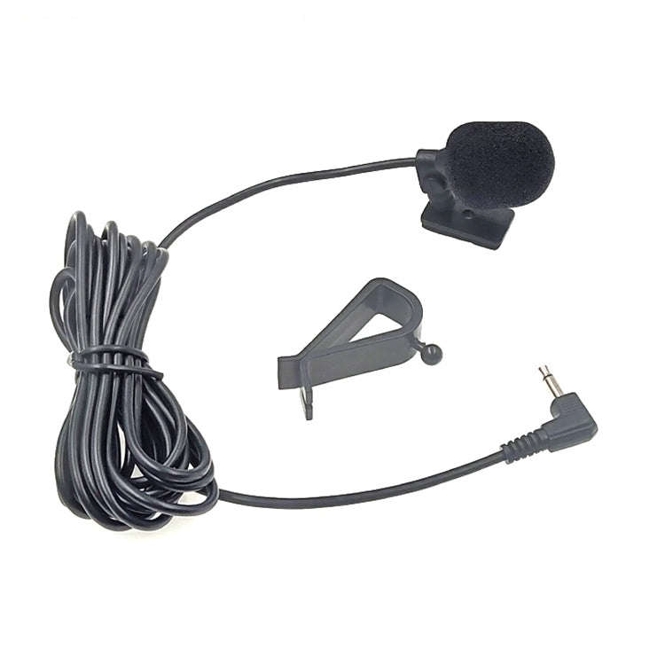 ZJ015MR Mono 2.5mm Angle Head Plug Car Navigation DVD External Paste Microphone, Length: 3m, Mono...