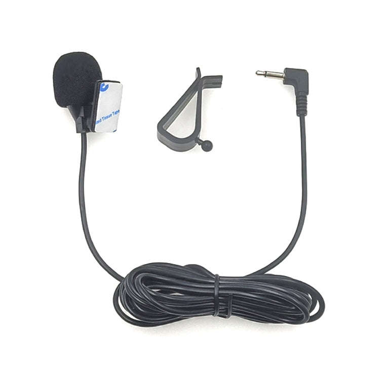 ZJ015MR Mono 2.5mm Angle Head Plug Car Navigation DVD External Paste Microphone, Length: 3m, Mono...