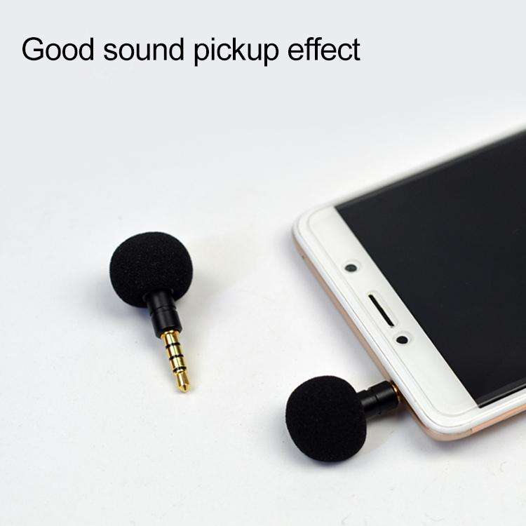 ZJ040MR 4 Level Pin 3.5mm Mobile Phone Tablet Laptop Electronic Equipment Mini Straight Microphon...