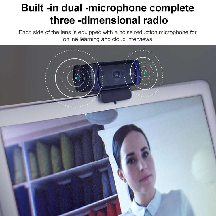 Logitech C920e HD Pro Webcam Widescreen Video Chat Recording USB Smart 1080P Web Camera, C920e