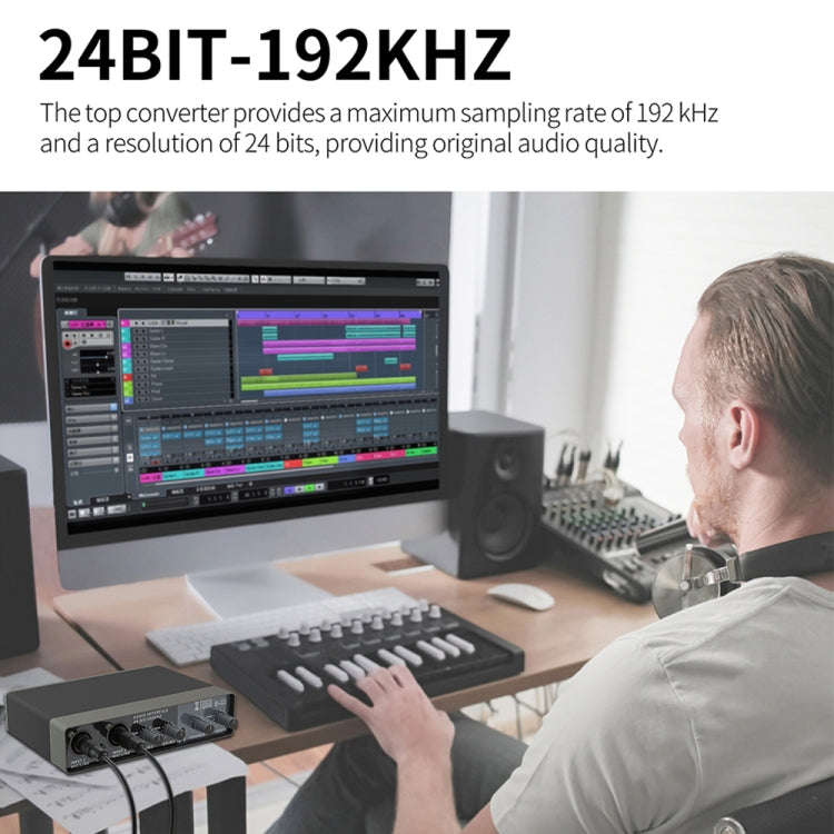XTUGA E22 Audio Interface Professional Sound Card, E22