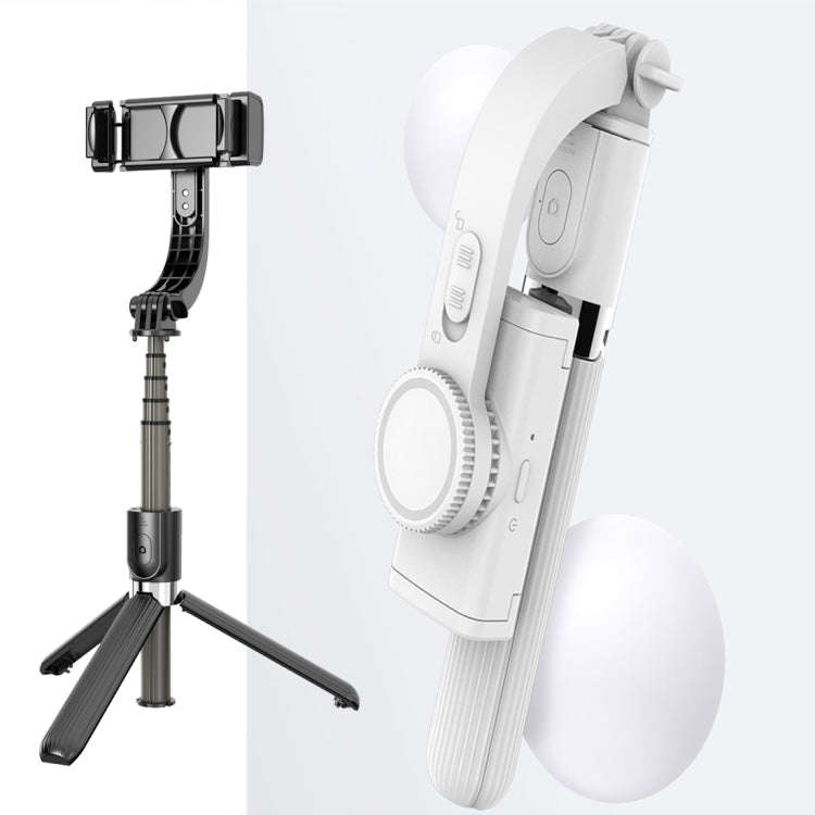 L08 Adjustable Gimbal Stabilize Bluetooth Self-timer Pole Tripod Selfie Stick