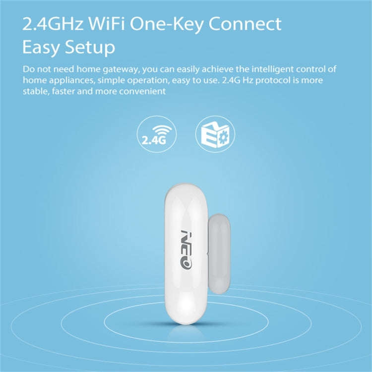 NEO NAS-DS01W Wireless WiFi Realtime LED Door Sensor & Window Sensor