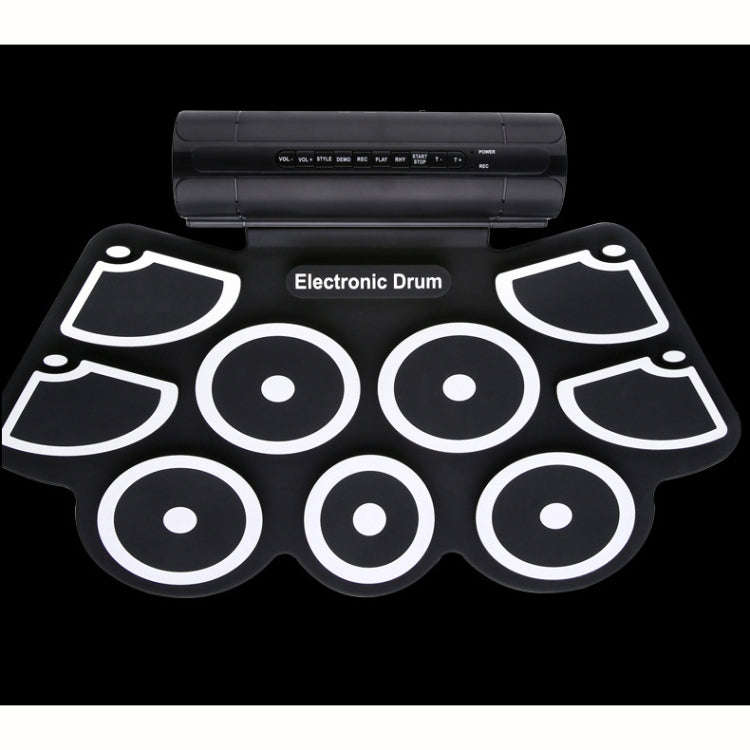 MD760 USB Electronic Drum Percussion Thicken Silicone Hand Roll Drum, MD760 Electronic Drum