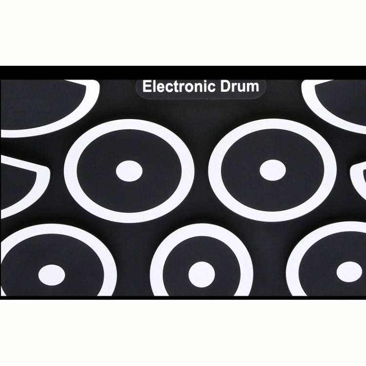 MD760 USB Electronic Drum Percussion Thicken Silicone Hand Roll Drum, MD760 Electronic Drum
