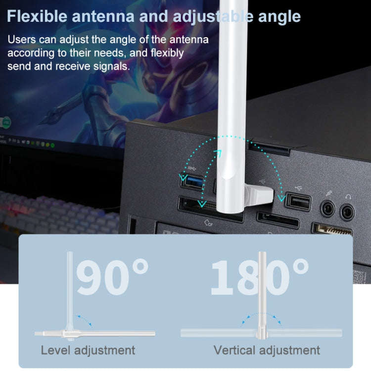 COMFAST CF-WU713N 300Mbps Wifi USB Network Adapter, CF-WU713N
