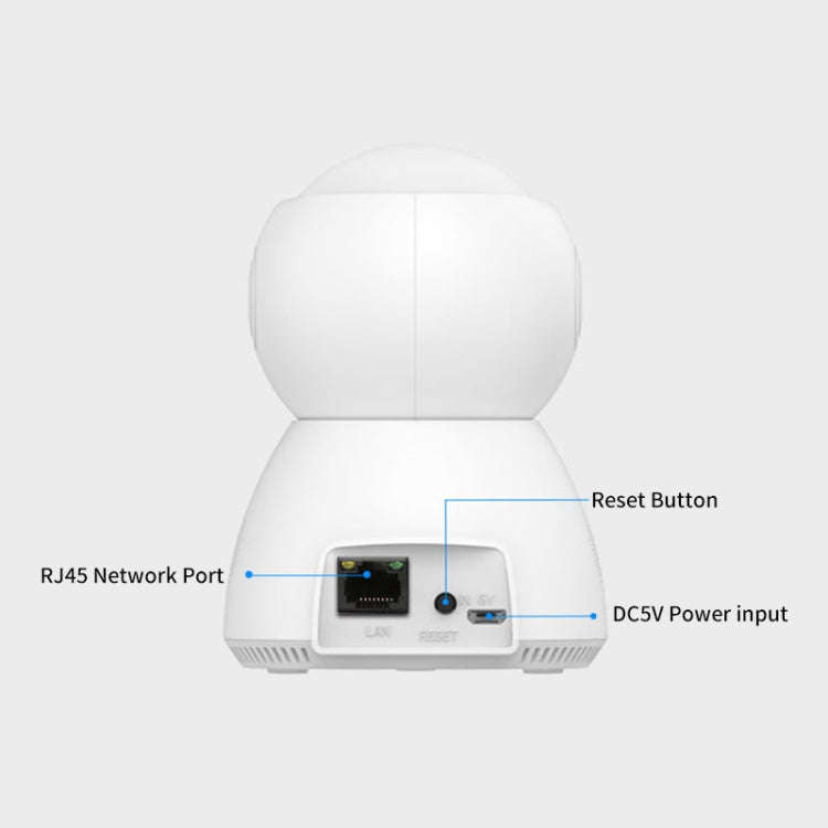 YT24 V380 1.0MP Pan-tilt IP Camera WiFi Smart Security Camera, Support TF Card / Two-way Audio / ...